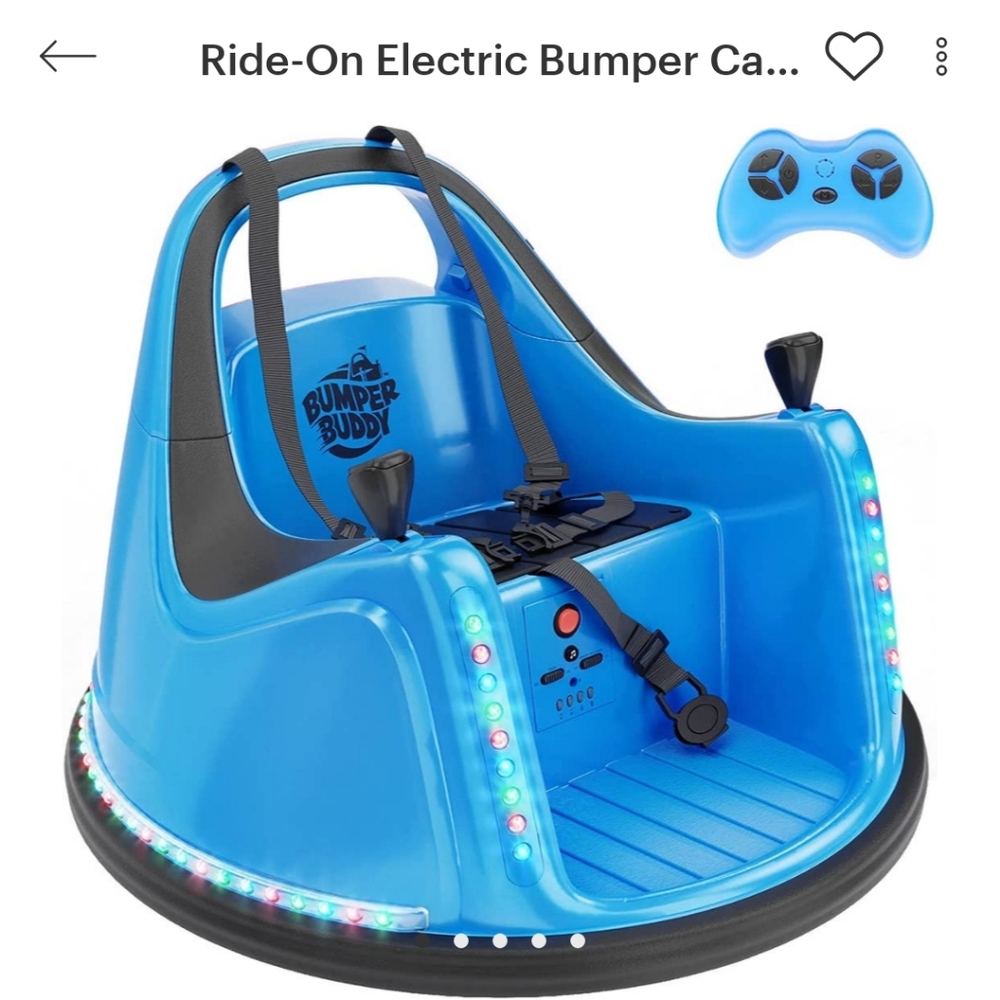 COPY - 12volt 360° rotation bumper car with remote control